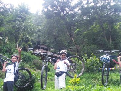 Kathmandu valley mountain biking tour