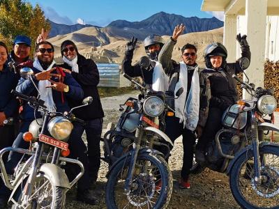 Nepal motorbike tours, Upper Mustang, Lo Manthang